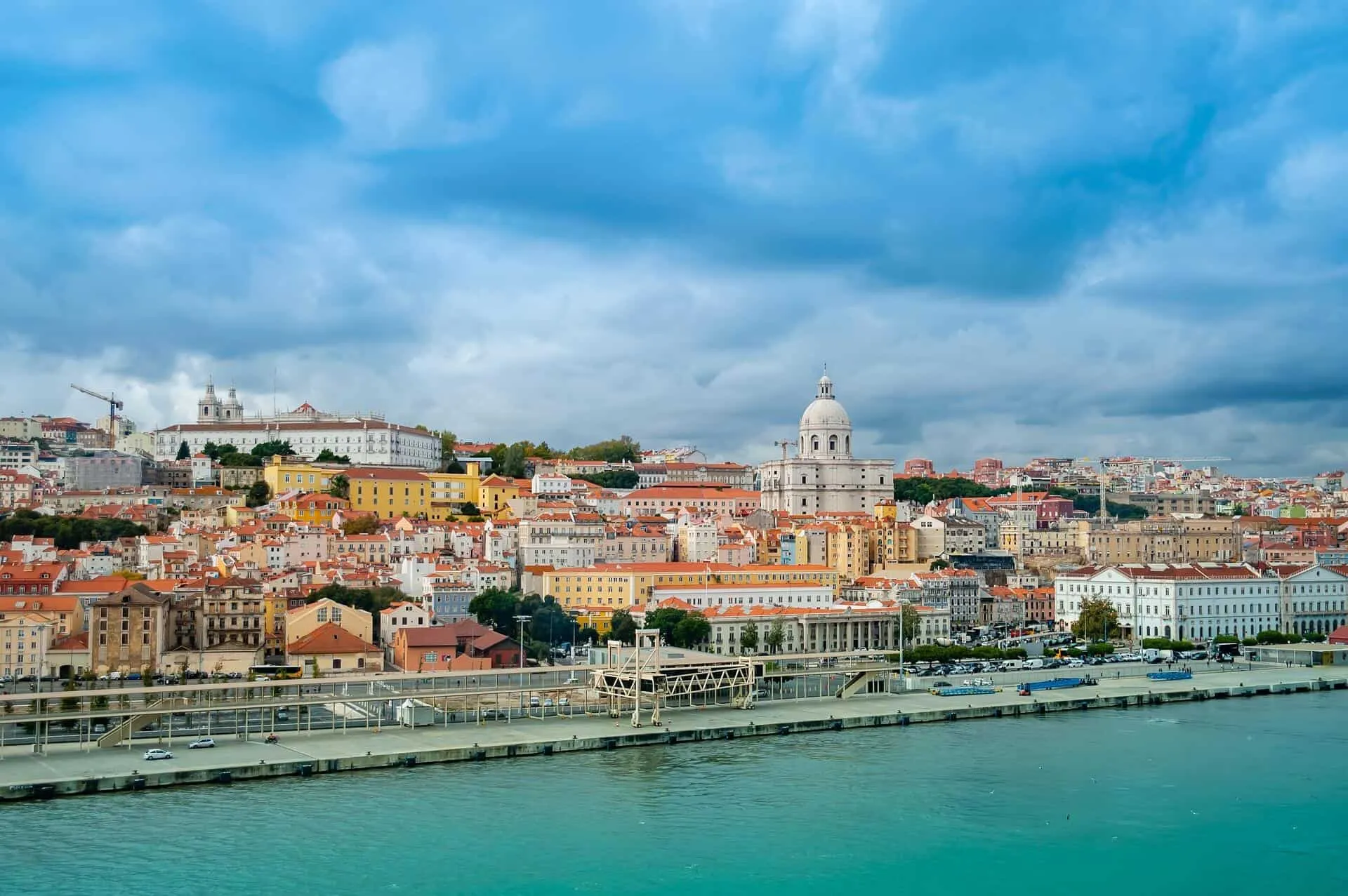 Lisbon seen from the water