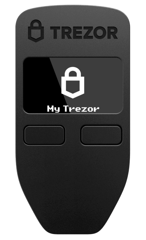Trezor Model One in black